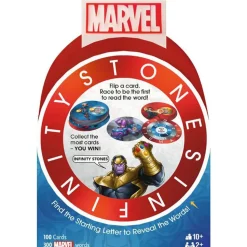 ThinkFun Marvel WordARound Read the Word Around the Card Trivia Game