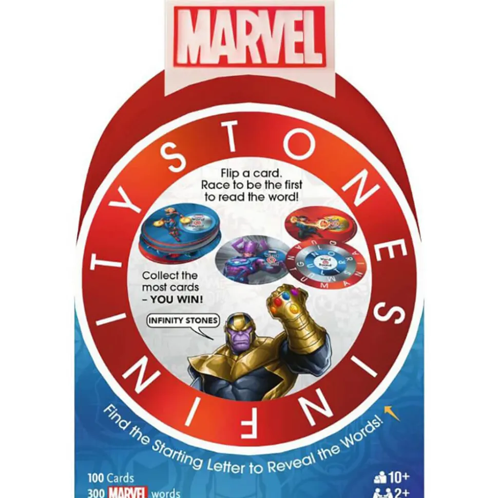 ThinkFun Marvel WordARound Read the Word Around the Card Trivia Game