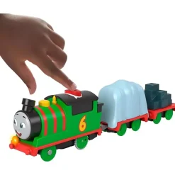 Thomas&Friends Talking Percy Toy Train Motorized Engine with Phrases