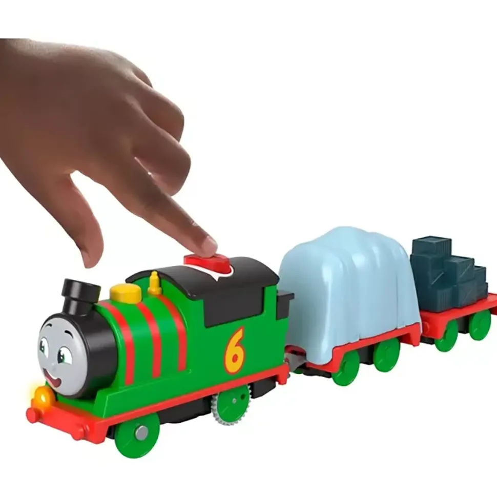 Thomas&Friends Talking Percy Toy Train Motorized Engine with Phrases