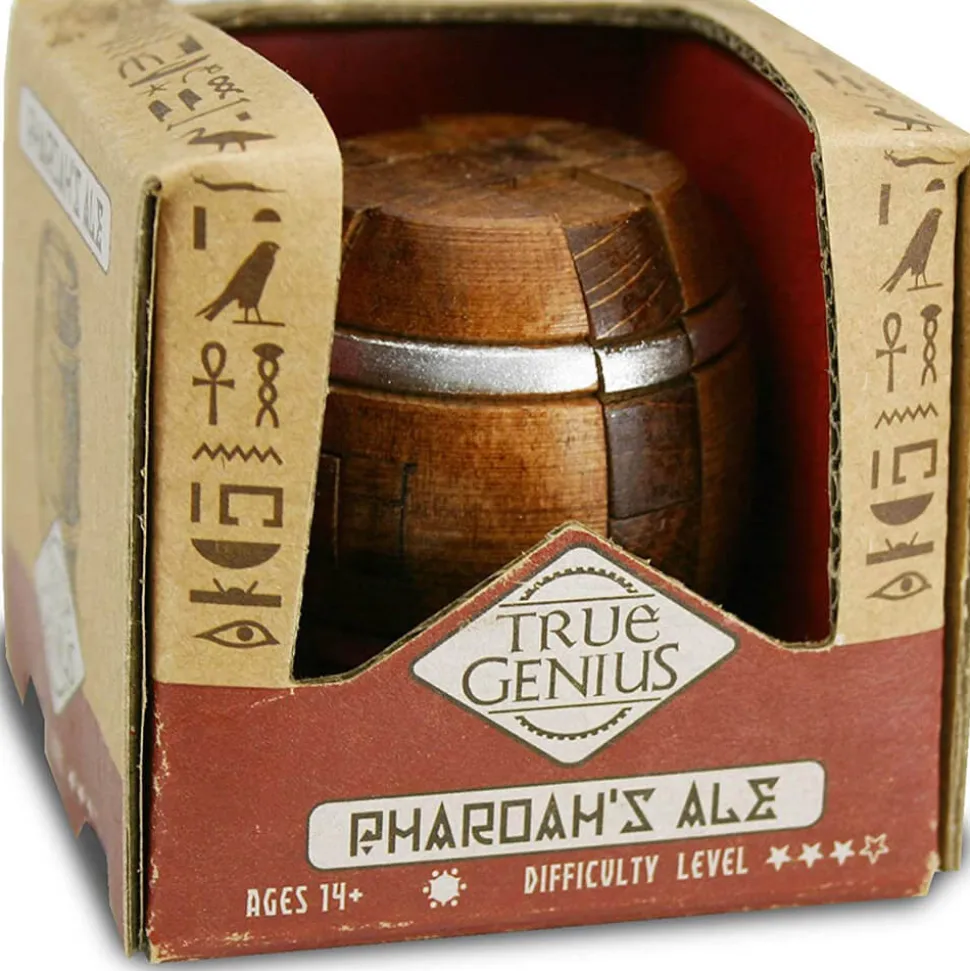True Genius Pharoah's Ale Brain Teaser Puzzle