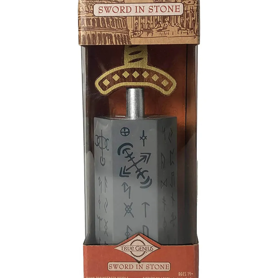 True Genius Sword in the Stone Brain Teaser Puzzle
