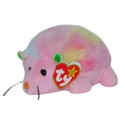 Ty Beanie Baby Ruffles the Pastel Hedgehog Plush
