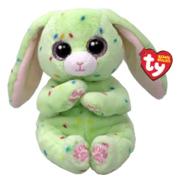 Ty Beanie Bellies Fern the Green Bunny Plush