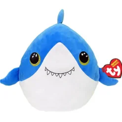 Ty Beanie Squishies Finsley the Shark 10-Inch Plush