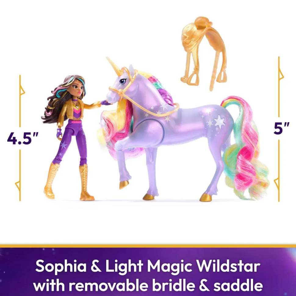 Unicorn Academy Sophia and Light Magic Wildstar Set