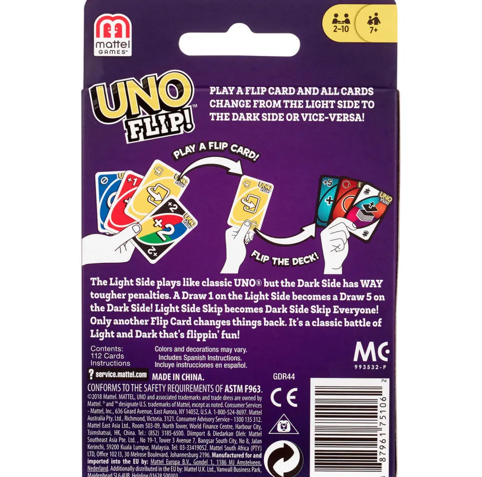 UNO Flip! Double Sided Card Game