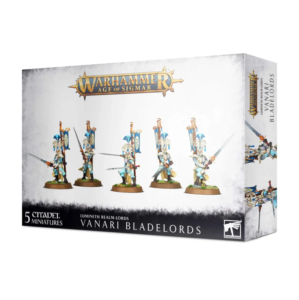 Warhammer Age of Sigmar Lumineth Realm-Lords Vanari Bladelords