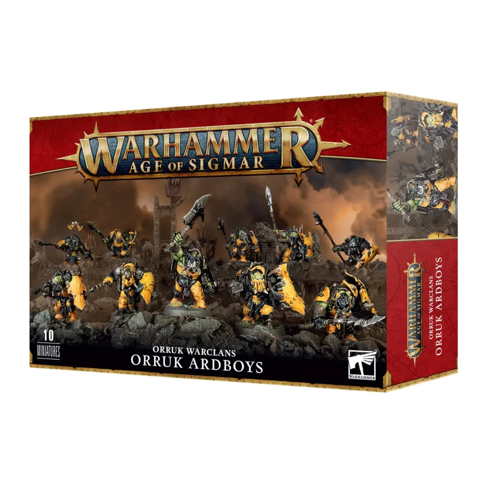 Warhammer Age of Sigmar Orruk Warclans Orruk Ardboys
