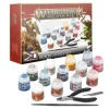 Warhammer Age of Sigmar Paint and Tools Set (Stormcast Eternals vs Skaven Clanrats)