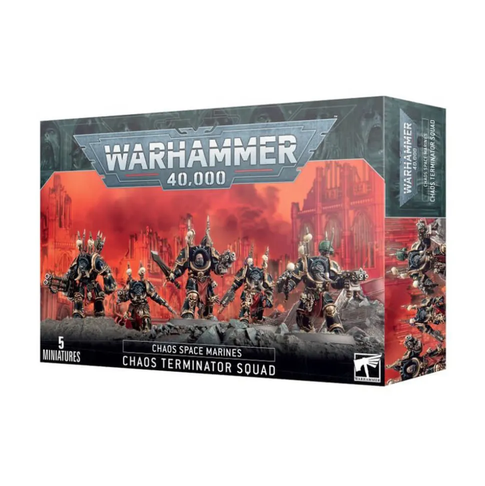 Warhammer 40K Chaos Space Marines Chaos Terminator Squad
