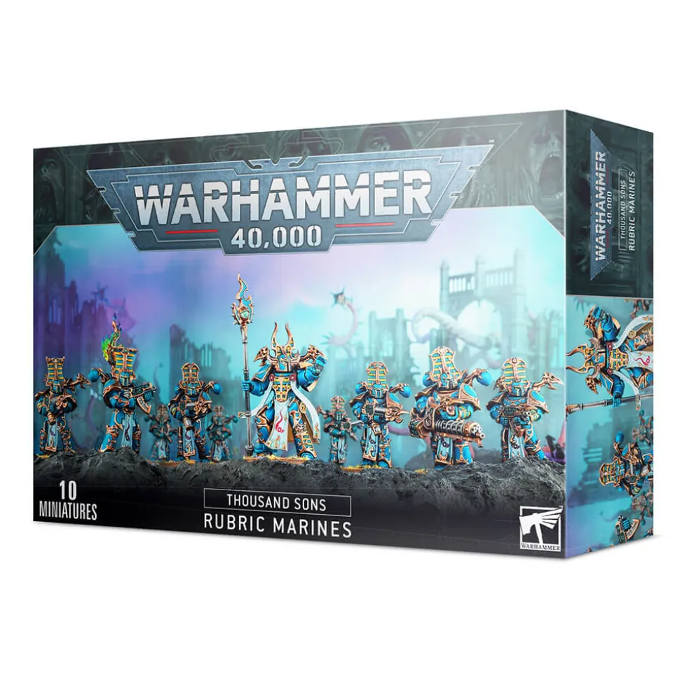 Warhammer 40k Thousand Sons Rubric Marines