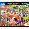 White Mountain Puzzles American Diner 1000 Pc