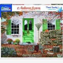 White Mountain Puzzles Autumn Leaves 1000 Piece Jigsaw Puzzle