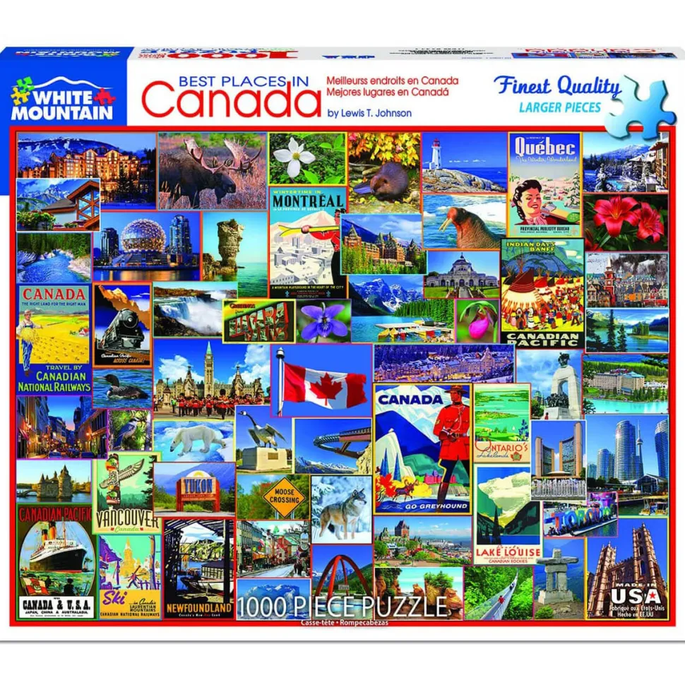 White Mountain Puzzles Best Places in Canada