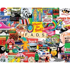 White Mountain Puzzles Fads 1000 Piece Puzzle