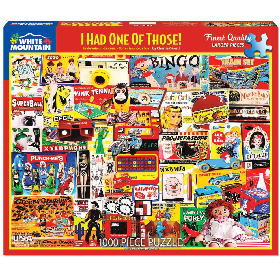 White Mountain Puzzles I Had One of Those Puzzle