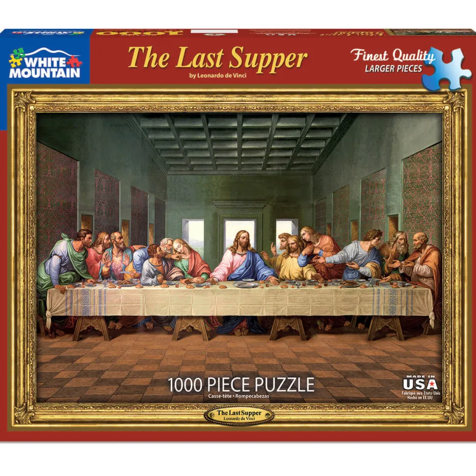 White Mountain Puzzles Last Supper 1000 Pc