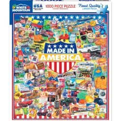 White Mountain Puzzles Made in America 1000 Pc