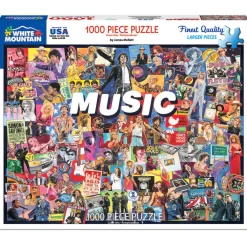 White Mountain Puzzles Music 1000 Pc