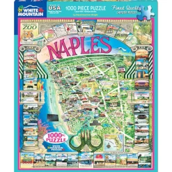 White Mountain Puzzles Naples FL 1000 Pc