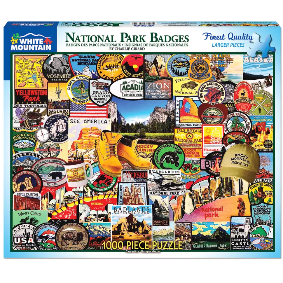 White Mountain Puzzles National Park Badges