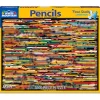 White Mountain Puzzles Pencil Collage 1000 Piece