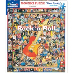 White Mountain Puzzles Rock 'n' Roll 1000 Pc