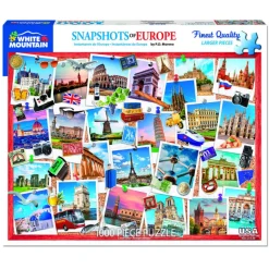 White Mountain Puzzles Snapshots of Europe