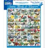 White Mountain Puzzles State Birds 1000 Pc
