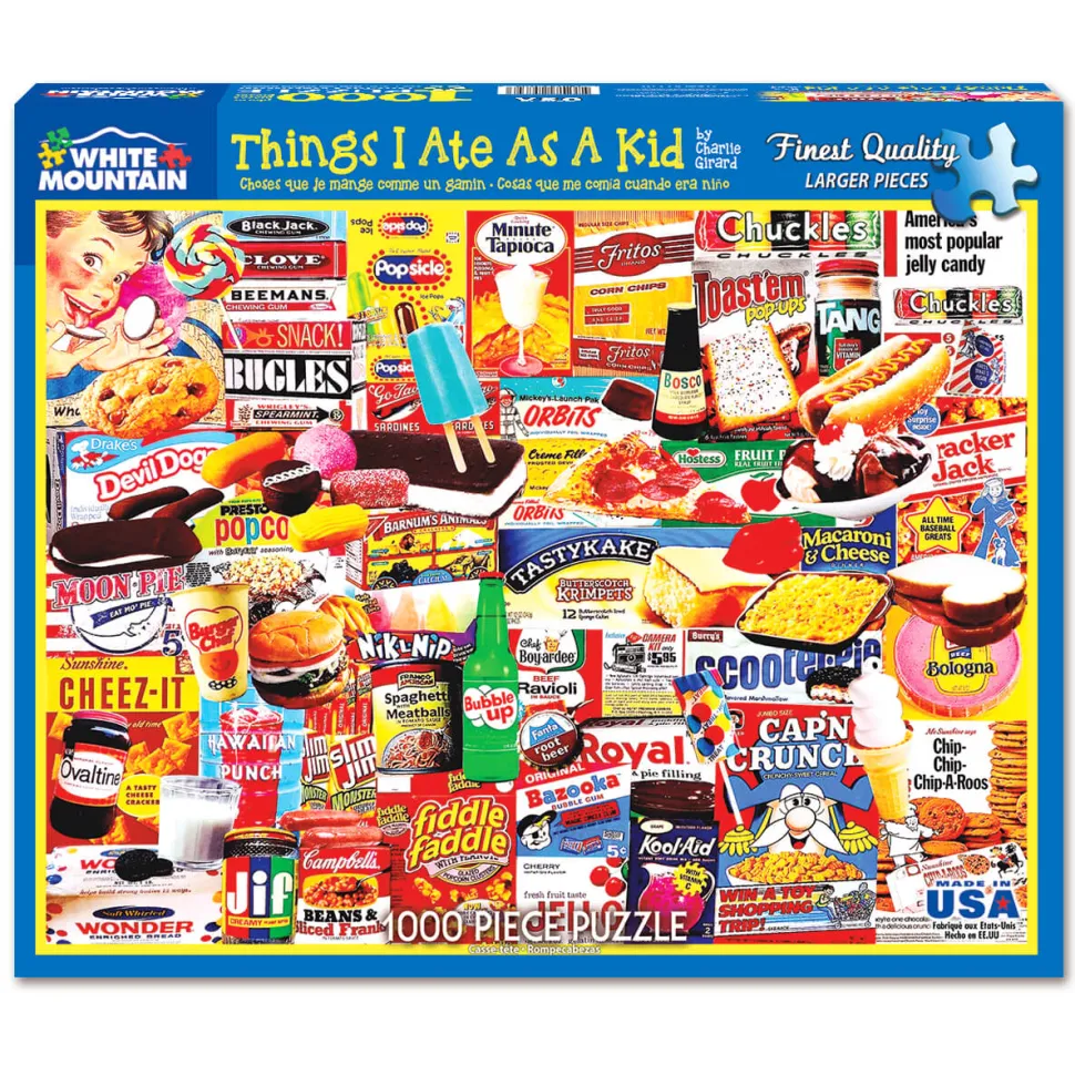 White Mountain Puzzles Things I Ate as a Kid
