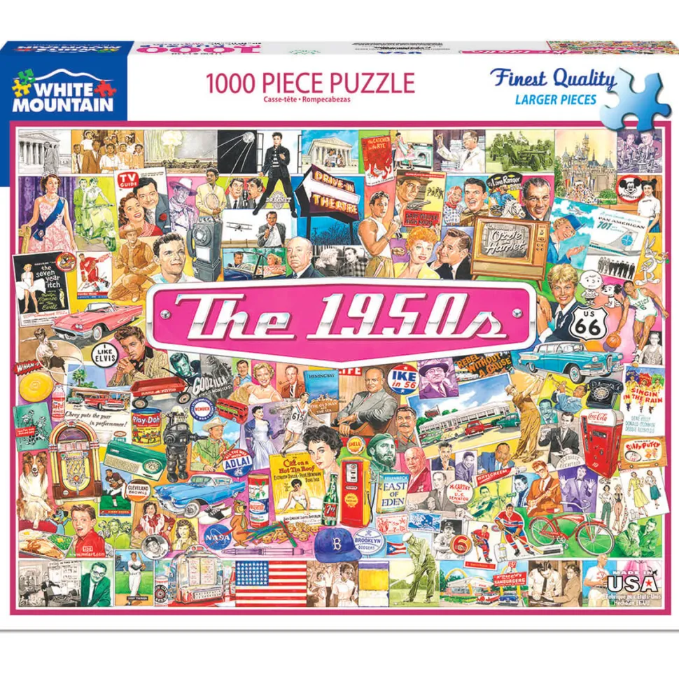 White Mountain Puzzles The 1950s 1000 Pc