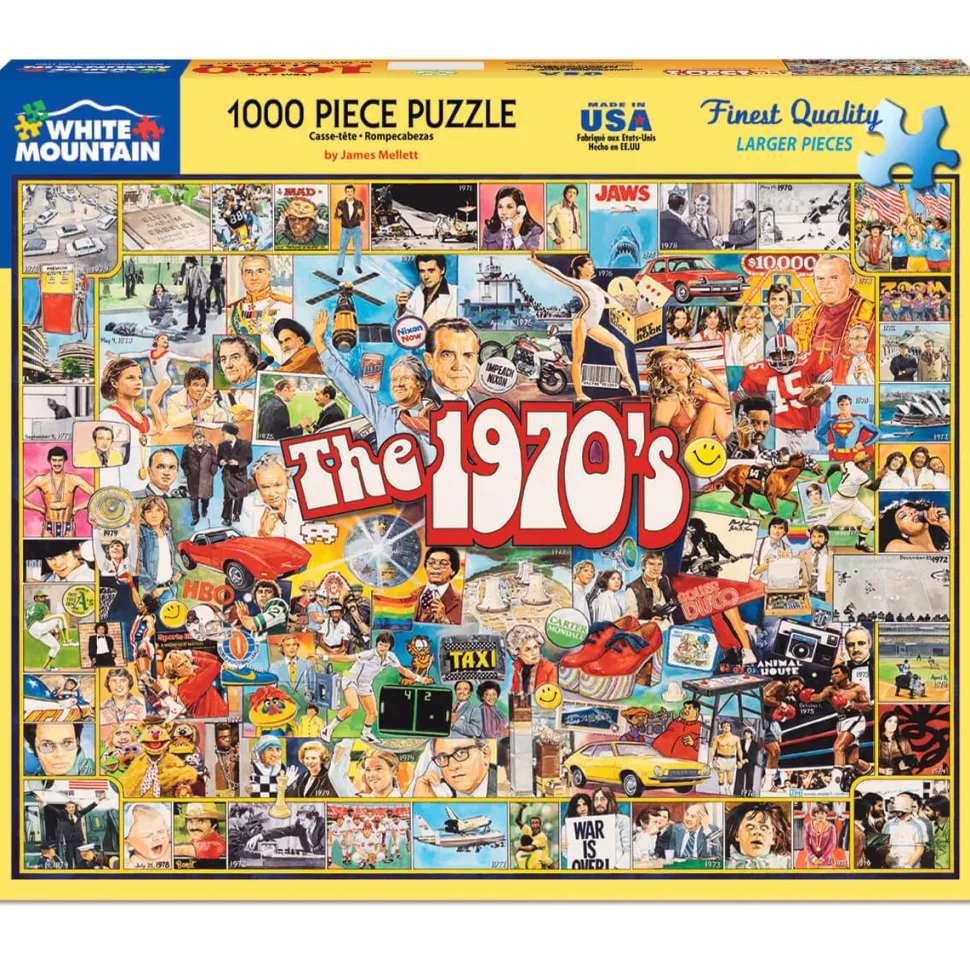 White Mountain Puzzles The 1970s 1000 Pc