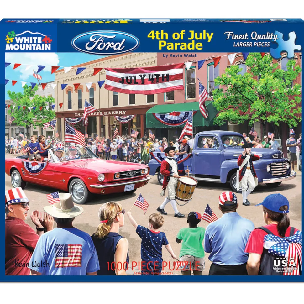 White Mountain Puzzles 4th of July Parade 1000 Pc