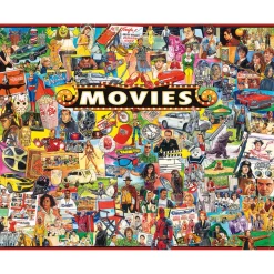 White Mountain Puzzles The Movies 1000 Piece