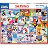 White Mountain Ski Posters 1000-Piece Puzzle