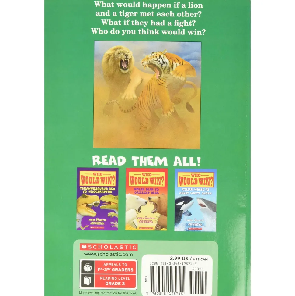 Who Would Win?: Lion vs. Tiger (Paperback)