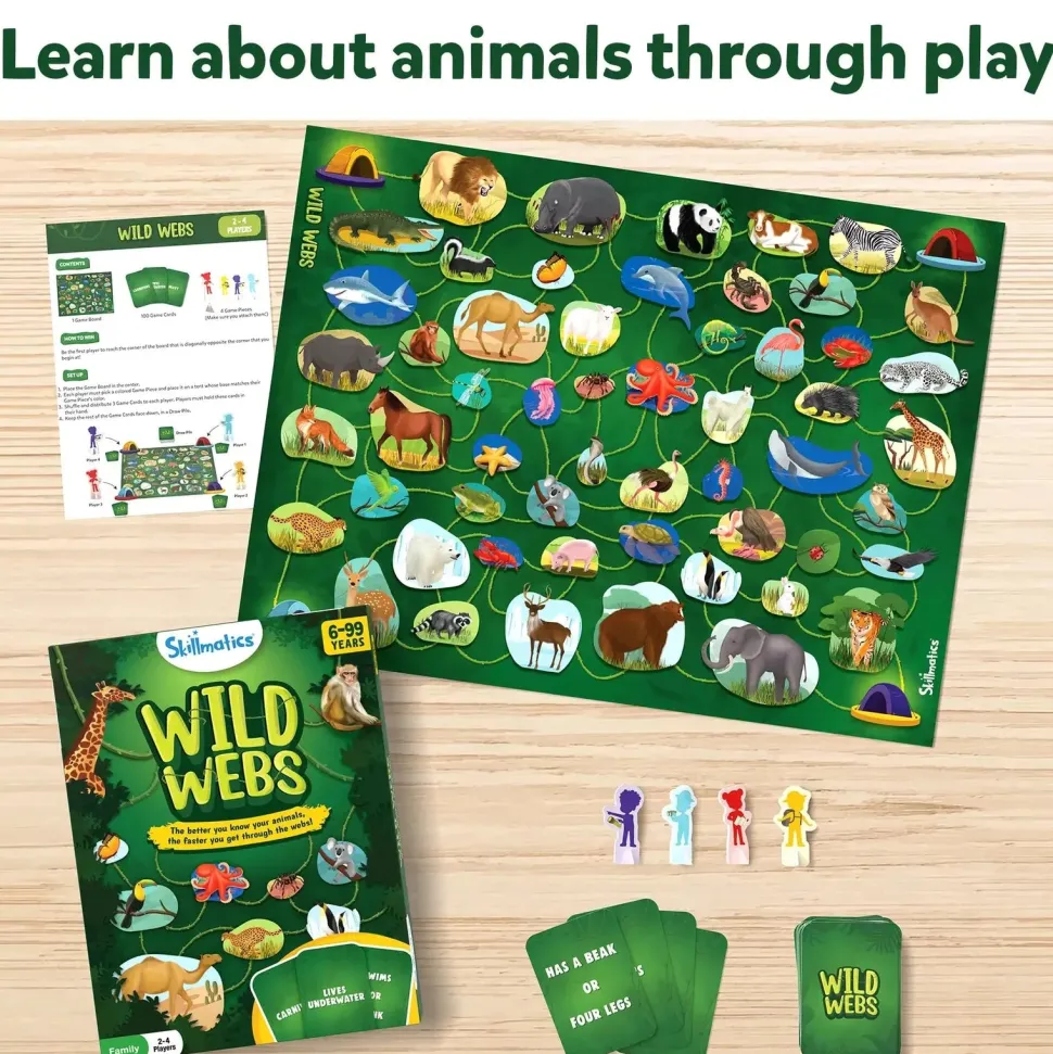 Wild Webs Card Game