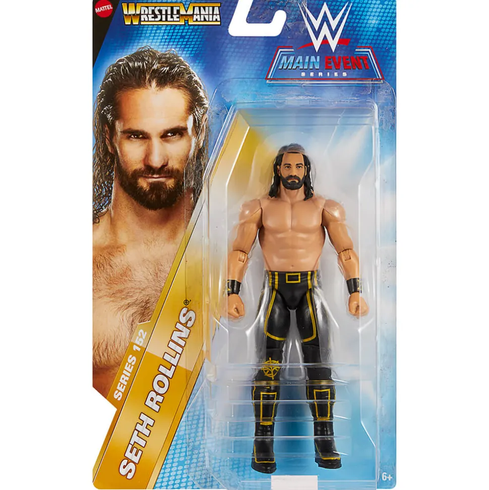 WWE Main Event Wrestlemania Series 152 Seth Rollins Action Figure